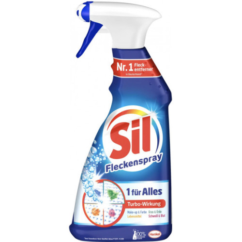 Пятновыводитель для всех типов пятен и для всех видов тканей Sil, 500 ml